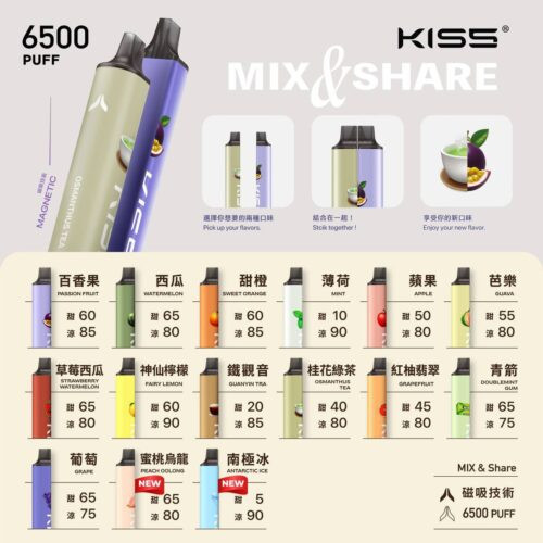 <p><strong>KIS5 6500口<br />
拋棄式/一次性</strong></p>