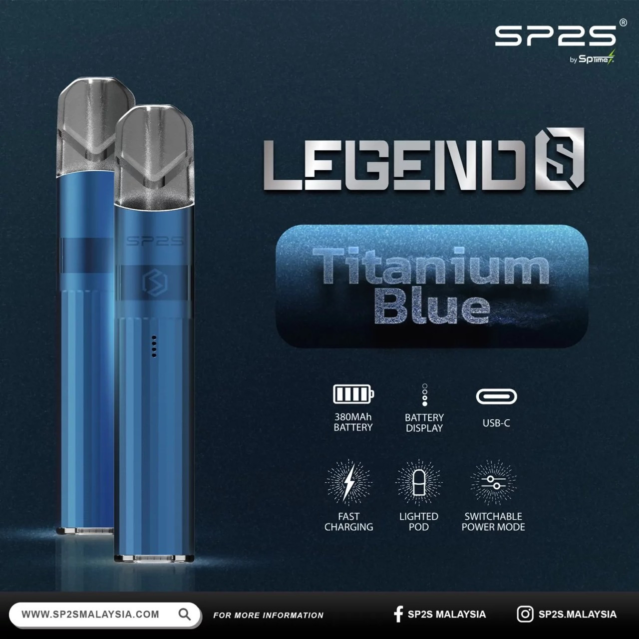 <p><strong>SP2S 鈦色主機<br />
一代通用/兩段式功率</strong></p>